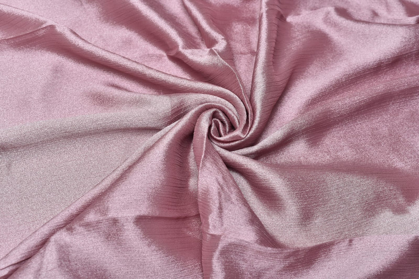 Pastel Pink Crinkle Silk Hijab – Subtle Shine, Ultimate Comfort