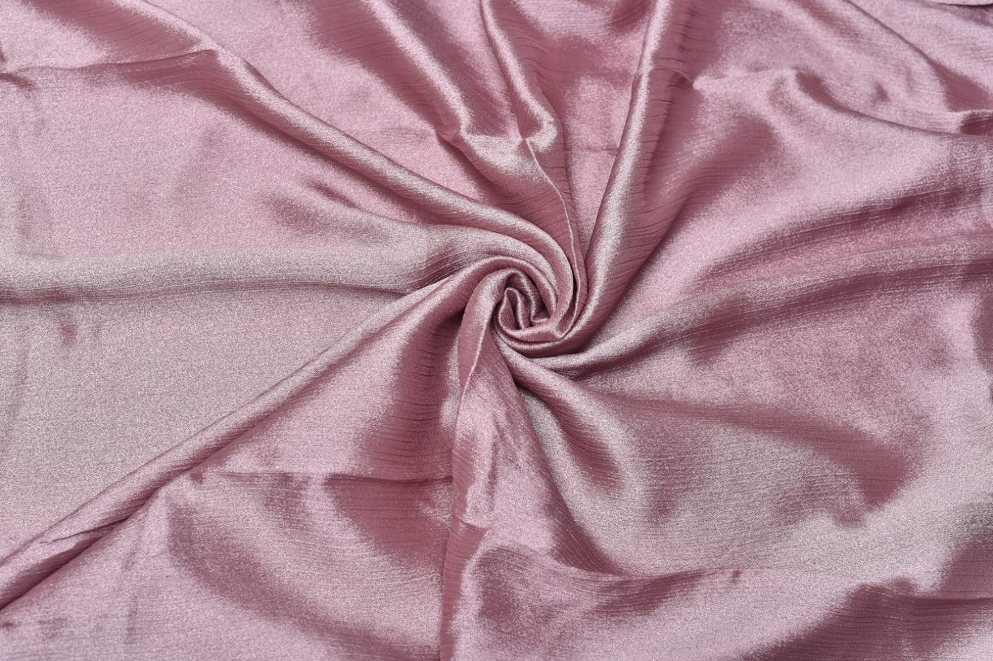 Pastel Pink Crinkle Silk Hijab – Subtle Shine, Ultimate Comfort
