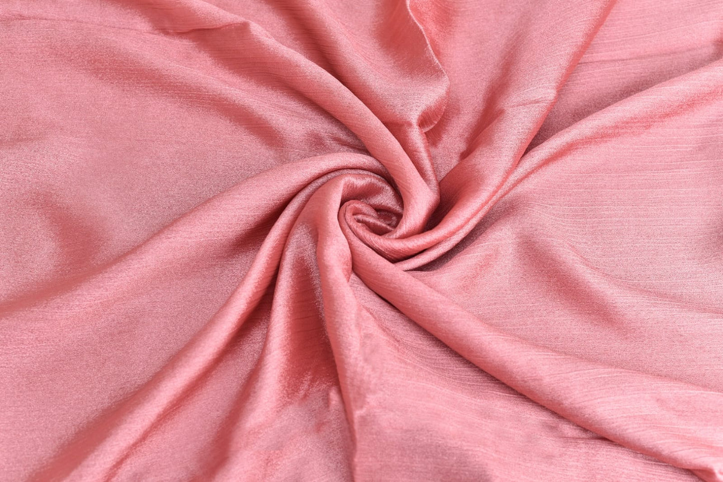 Peachy Pink Crinkle Silk Hijab – Subtle Shine, Ultimate Comfort