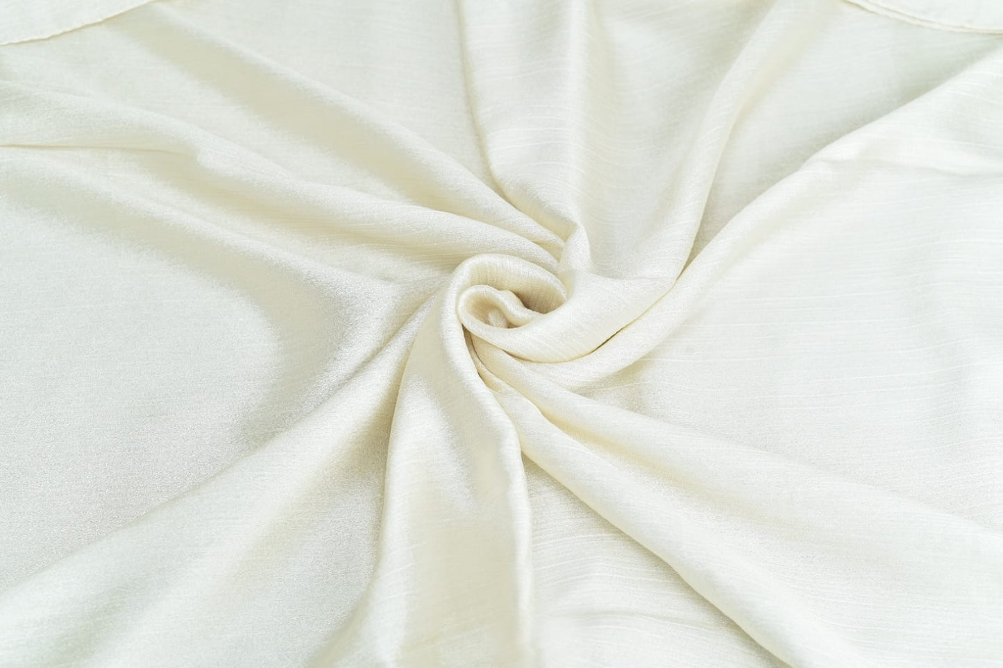 Whitesh Yellow Crinkle Silk Hijab – Subtle Shine, Ultimate Comfort
