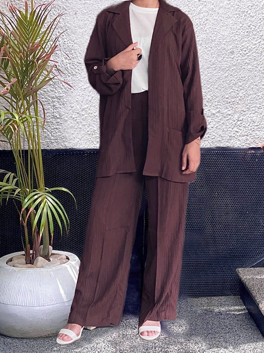 Rusky Brown Co ord set.
